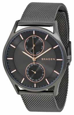 Skagen Mens Holst Gun Metal PVD Plated SKW6180 Skagen Mens Holst Gun Metal PVD Plated SKW6180