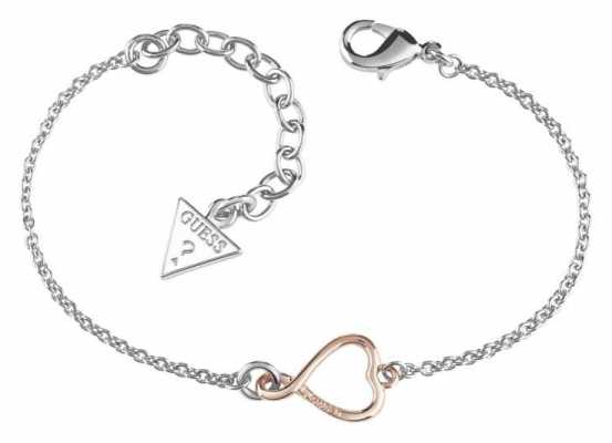 Guess Womens Armour Two Tone Bracelet UBB61052-L Guess Womens Armour Two Tone Bracelet UBB61052-L