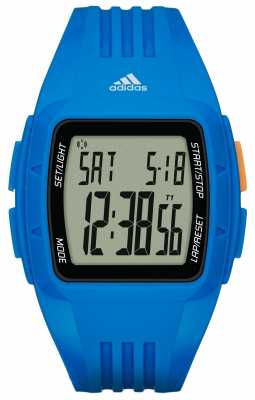 adidas Performance Blue Unisex Duramo Alarm Chronograph ADP3234 adidas Performance Blue Unisex Duramo Alarm Chronograph ADP3234