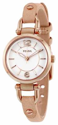 Fossil Womens Georgia Mini Tan Leather Strap ES3745 Fossil Womens Georgia Mini Tan Leather Strap ES3745