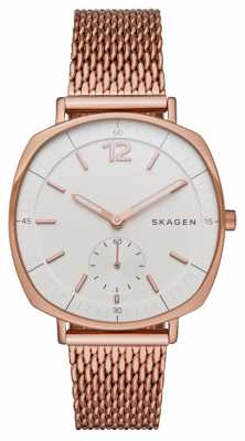 Skagen Womens Rungsted Rose PVD Plated Mesh Strap SKW2401 Skagen Womens Rungsted Rose PVD Plated Mesh Strap SKW2401