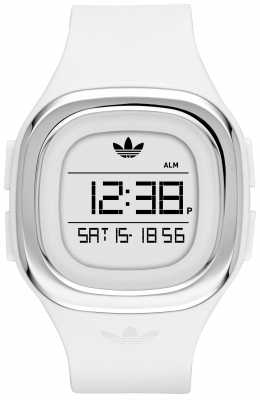 adidas Originals Unisex Denver Digital White Silicone ADH3032 adidas Originals Unisex Denver Digital White Silicone ADH3032