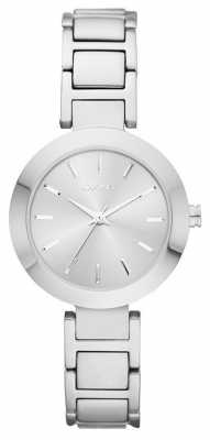 DKNY Womans Silver Strap Silver Dial NY2398 DKNY Womans Silver Strap Silver Dial NY2398