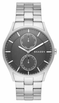 Skagen Mens Black Chronograph Dial Silver Stainless Steel Strap SKW6266 Skagen Mens Black Chronograph Dial Silver Stainless Steel Strap SKW6266