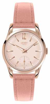 Henry London Womans Round Pink Dial Pink Leather Strap HL30-US-0154 Henry London Womans Round Pink Dial Pink Leather Strap HL30-US-0154