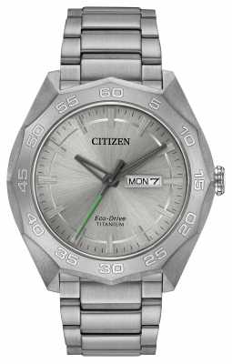Citizen Mens Titanium Bracelet Silver Dial AW0060-54A Citizen Mens Titanium Bracelet Silver Dial AW0060-54A