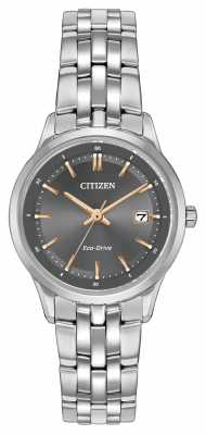 Citizen Ladies Stainless Steel Watch With Sapphire Crystal EW2400-58H Citizen Ladies Stainless Steel Watch With Sapphire Crystal EW2400-58H
