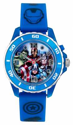 Avengers Childrens Avengers Blue Strap Character Dial AVG3506 Avengers Childrens Avengers Blue Strap Character Dial AVG3506