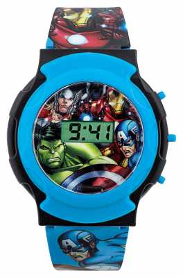 Avengers Childrens Avengers Digital Blue Strap AVG3581 Avengers Childrens Avengers Digital Blue Strap AVG3581