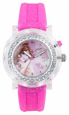 Disney Princess Childrens Disney Princess Belle Pink Strap PN1145 Disney Princess Childrens Disney Princess Belle Pink Strap PN1145