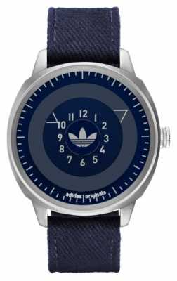 adidas Originals Mens Blue Fabric Strap Navy Blue Dial ADH3131 adidas Originals Mens Blue Fabric Strap Navy Blue Dial ADH3131