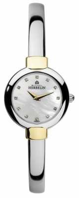 Michel Herbelin Womens Salambo Two Tone Bangle 17410/BT59 Michel Herbelin Womens Salambo Two Tone Bangle 17410/BT59