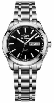 Rotary Mens Les Originales Legacy Stainless Steel GB90173/04 Rotary Mens Les Originales Legacy Stainless Steel GB90173/04