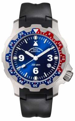 Muhle Glashutte Mens Black Rubber Watch M1-28-82-KB Muhle Glashutte Mens Black Rubber Watch M1-28-82-KB