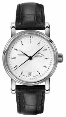 Muhle Glashutte Teutonia II Medium Leather Band Silver Dial M1-30-25-LB Muhle Glashutte Teutonia II Medium Leather Band Silver Dial M1-30-25-LB