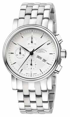 Muhle Glashutte Teutonia II Chronograph Stainless Steel Band Silver Dial M1-30-95-MB Muhle Glashutte Teutonia II Chronograph Stainless Steel Band Silver Dial M1-30-95-MB
