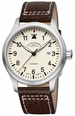 Muhle Glashutte Terrasport I Leather Band Cream Dial M1-37-37-LB Muhle Glashutte Terrasport I Leather Band Cream Dial M1-37-37-LB