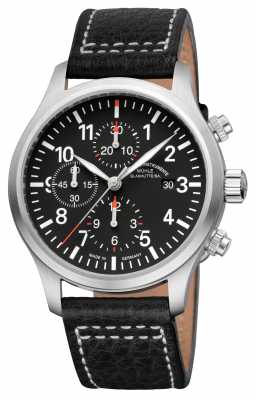 Muhle Glashutte Terrasport I Chronograph Leather Band Black Dial M1-37-74-LB Muhle Glashutte Terrasport I Chronograph Leather Band Black Dial M1-37-74-LB