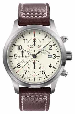 Muhle Glashutte Terrasport I Chronograph Leather Band Cream Dial M1-37-77-LB Muhle Glashutte Terrasport I Chronograph Leather Band Cream Dial M1-37-77-LB