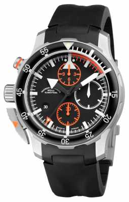 Muhle Glashutte S.A.R. Flieger-Chronograph Indian Rubber Band Black Dial M1-41-33-KB Muhle Glashutte S.A.R. Flieger-Chronograph Indian Rubber Band Black Dial M1-41-33-KB