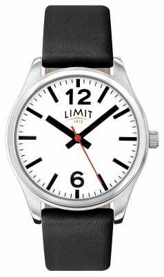 Limit Womens Black Strap White Dial 6181.01 Limit Womens Black Strap White Dial 6181.01