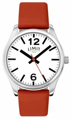 Limit Womens Red Strap White Dial 6183.01 Limit Womens Red Strap White Dial 6183.01