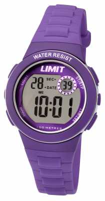 Limit Kids Digital Purple Resin Strap 5585.24 Limit Kids Digital Purple Resin Strap 5585.24
