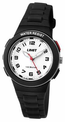 Limit Kids Black Resin Strap White Dial 5591.24 Limit Kids Black Resin Strap White Dial 5591.24