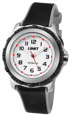Limit Kids Active Black Resin Strap White Dial 5597.24 Limit Kids Active Black Resin Strap White Dial 5597.24