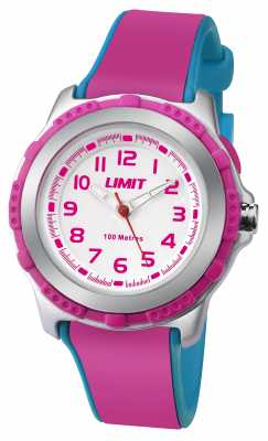 Limit Kids Active Pink Resin Strap White Dial 5599.24 Limit Kids Active Pink Resin Strap White Dial 5599.24