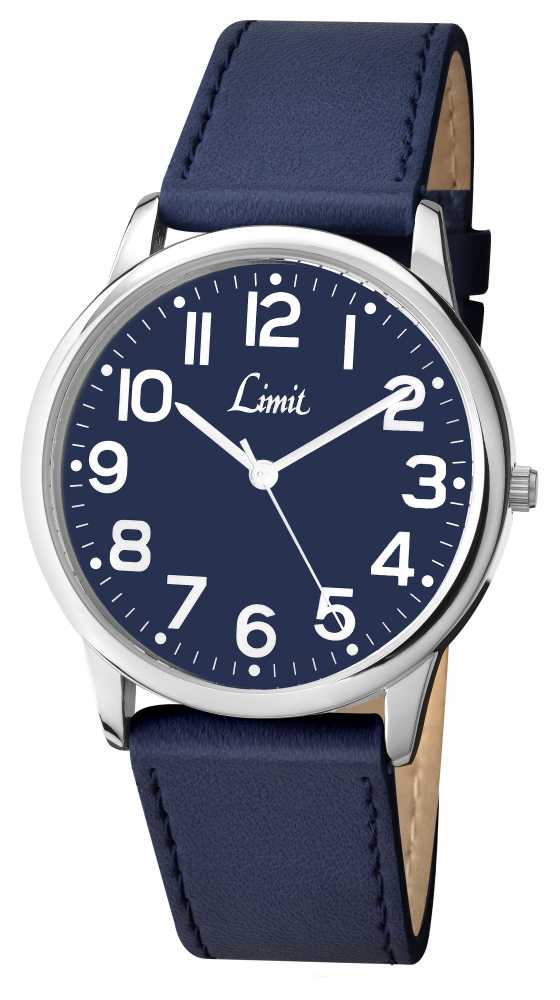 Limit Mens Blue Strap Blue Dial Watch 5606.35