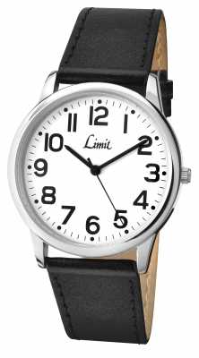 Limit Mens Black Strap White Dial 5608.35 Limit Mens Black Strap White Dial 5608.35