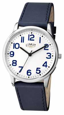 Limit Mens Blue Strap White Dial 5613.35 Limit Mens Blue Strap White Dial 5613.35