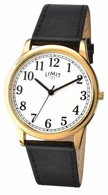 Limit Mens Black Strap White Dial 5615.35 Limit Mens Black Strap White Dial 5615.35