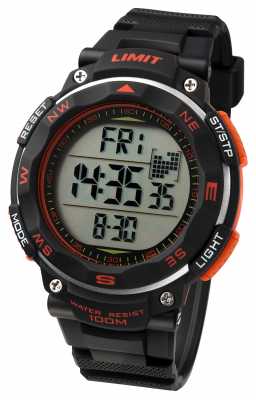 Limit Mens Sport Watch Black Strap 5485.01 Limit Mens Sport Watch Black Strap 5485.01