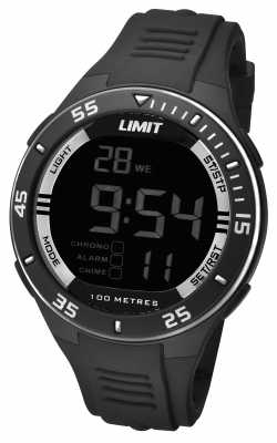 Limit Mens Black Strap Digital Dial 5571.24 Limit Mens Black Strap Digital Dial 5571.24