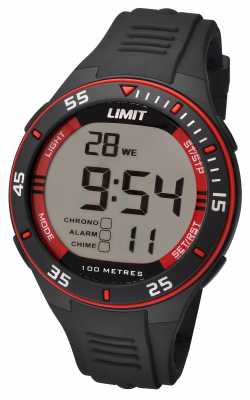 Limit Mens Black Strap Digital Dial 5572.24 Limit Mens Black Strap Digital Dial 5572.24