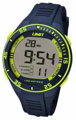 Limit Mens Navy Strap Digital Dial 5574.24 Limit Mens Navy Strap Digital Dial 5574.24