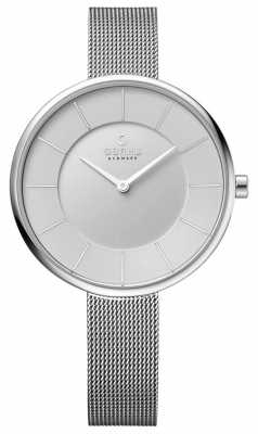 Obaku Womans Steel Case Steel Mesh Strap V185LXCIMC Obaku Womans Steel Case Steel Mesh Strap V185LXCIMC