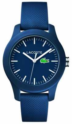Lacoste Unisex Navy Rubber Strap Navy Dial 2000955 Lacoste Unisex Navy Rubber Strap Navy Dial 2000955
