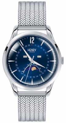 Henry London Mens Moonphase Stainless Steel HL39-LM-0085 Henry London Mens Moonphase Stainless Steel HL39-LM-0085