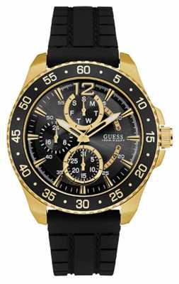 Guess Mens Jet Sport Black Chronograph Dial Black Strap W0798G3 Guess Mens Jet Sport Black Chronograph Dial Black Strap W0798G3