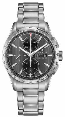 Hamilton Mens Broadway Auto Chronograph Black Dial Steel Strap H43516131 Hamilton Mens Broadway Auto Chronograph Black Dial Steel Strap H43516131