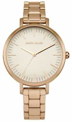 Karen Millen Womens Rose Gold Plated Stainless Steel Rose Gold Dial KM126RGM Karen Millen Womens Rose Gold Plated Stainless Steel Rose Gold Dial KM126RGM