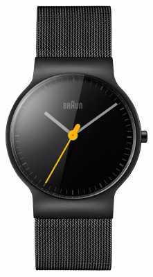 Braun Womens Black Mesh Strap Black Dial BN0211BKMHL Braun Womens Black Mesh Strap Black Dial BN0211BKMHL