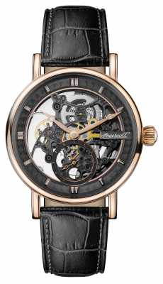 Ingersoll Mens 1892 The Herald Automatic Black Leather Strap I00403 Ingersoll Mens 1892 The Herald Automatic Black Leather Strap I00403