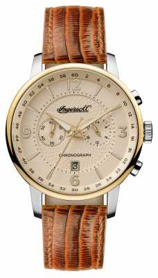 Ingersoll Mens 1892 The Grafton Brown Leather Strap Cream Dial I00603 Ingersoll Mens 1892 The Grafton Brown Leather Strap Cream Dial I00603
