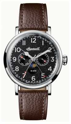 Ingersoll Mens Discovery The St Johns Brown Leather Black Dial I01601 Ingersoll Mens Discovery The St Johns Brown Leather Black Dial I01601