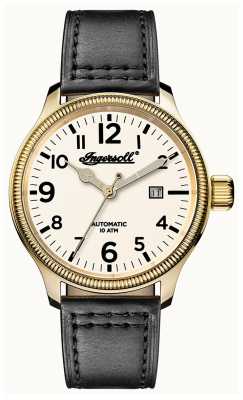 Ingersoll Mens Discovery The Apsley Grey Leather Strap White Dial I02702 Ingersoll Mens Discovery The Apsley Grey Leather Strap White Dial I02702