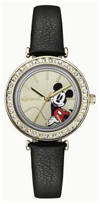 Ingersoll Womens Union The Disney Black Leather Strap Silver Dial ID00301 Ingersoll Womens Union The Disney Black Leather Strap Silver Dial ID00301